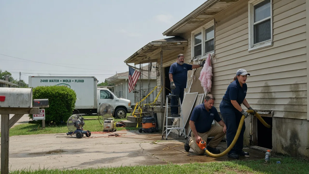 Water Damage Repair in Brownstown, PA near me